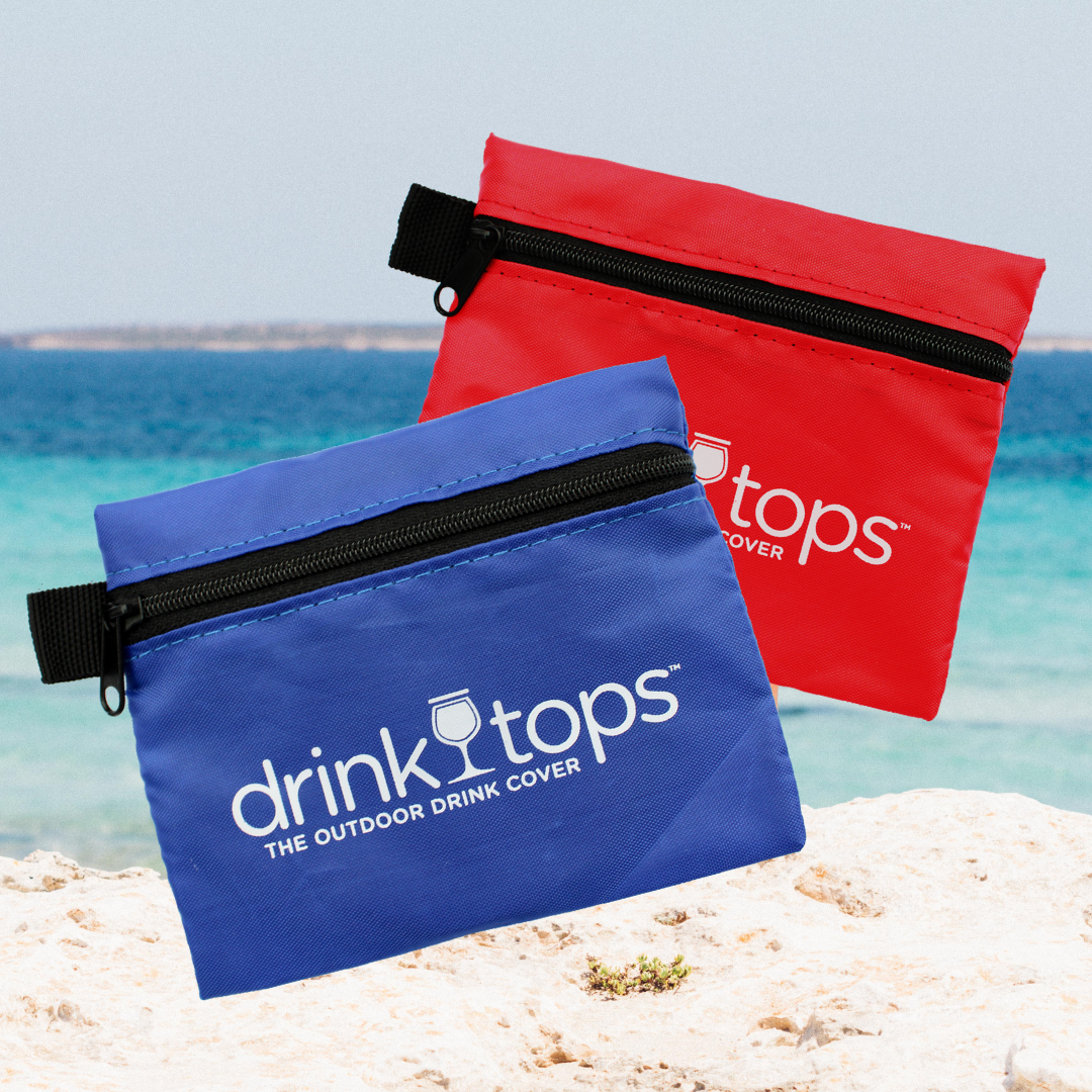 Logo Zippered Pouch - Promo Travel Wallet